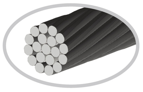 Inner Wires-TCI:1ST CENTURION INNER-WIRE Slick & PTFE Coated/Stainless Steel TYPE 2