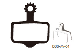 Disc Brake Pads-AVID: DPS-AV-04-X-B