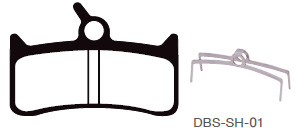 Disc Brake Pads-SHIMANO: DPS-SH-01-X-B
