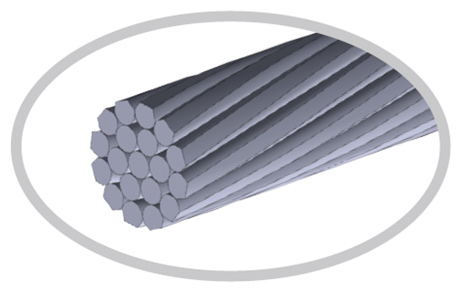 Câble acier diamètre 2mm - Axone-Spadone